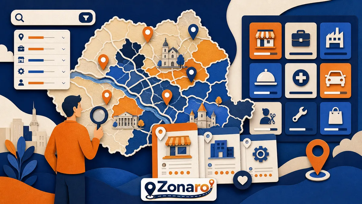 Director online de firme cu profiluri organizate pe categorii și localități