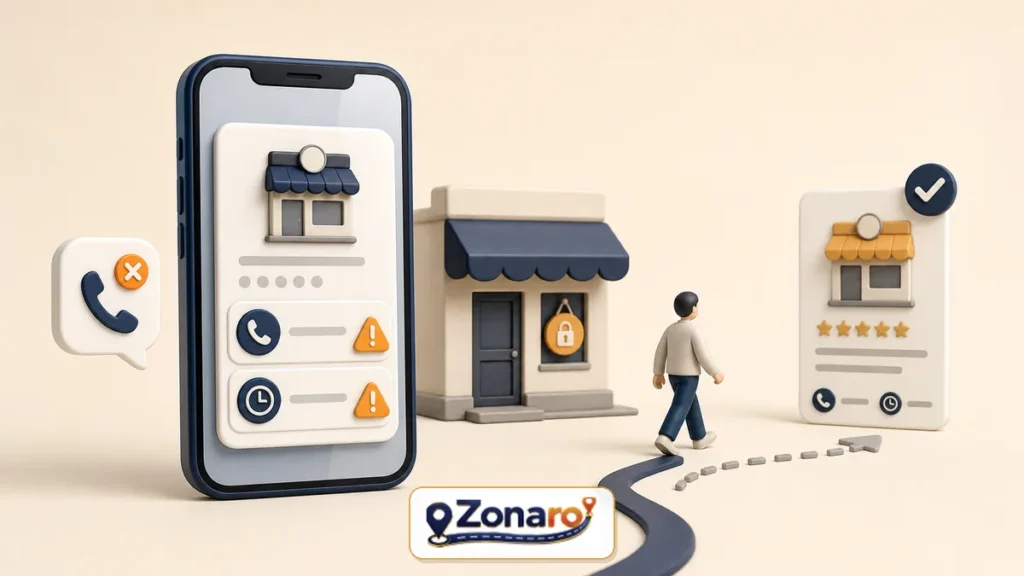 Telefon și program neactualizate — o cauză frecventă de profil Google invizibil