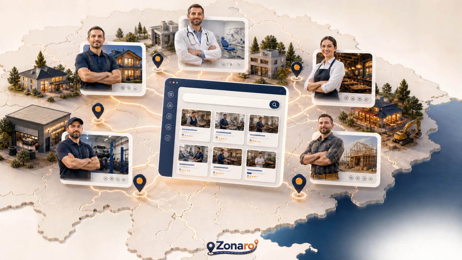 catalog online de firme și director de companii Zonaro în Estul României